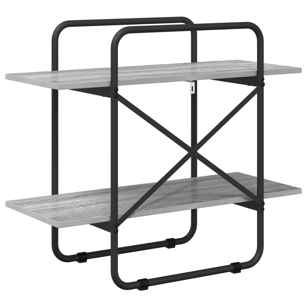 Libreria 2 livelli 80 x 35 x 70 cm PB Sonoma grigio | homemem39