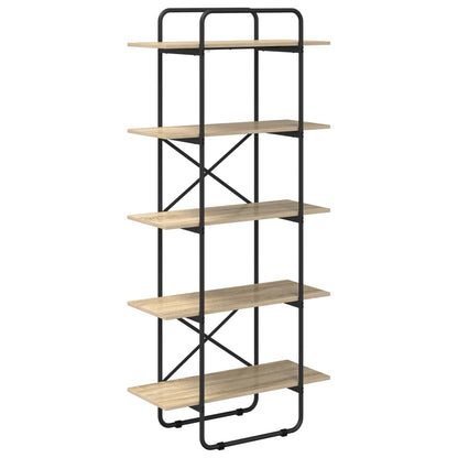 Libreria 5 livelli 60 x 35 x 175,5 cm PB Rovere Sonoma | homemem39