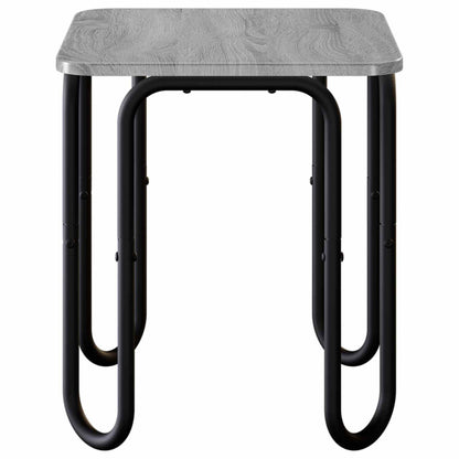 Tavolino da salotto Sonoma grigio 40 x 40 x 45 cm | homemem39