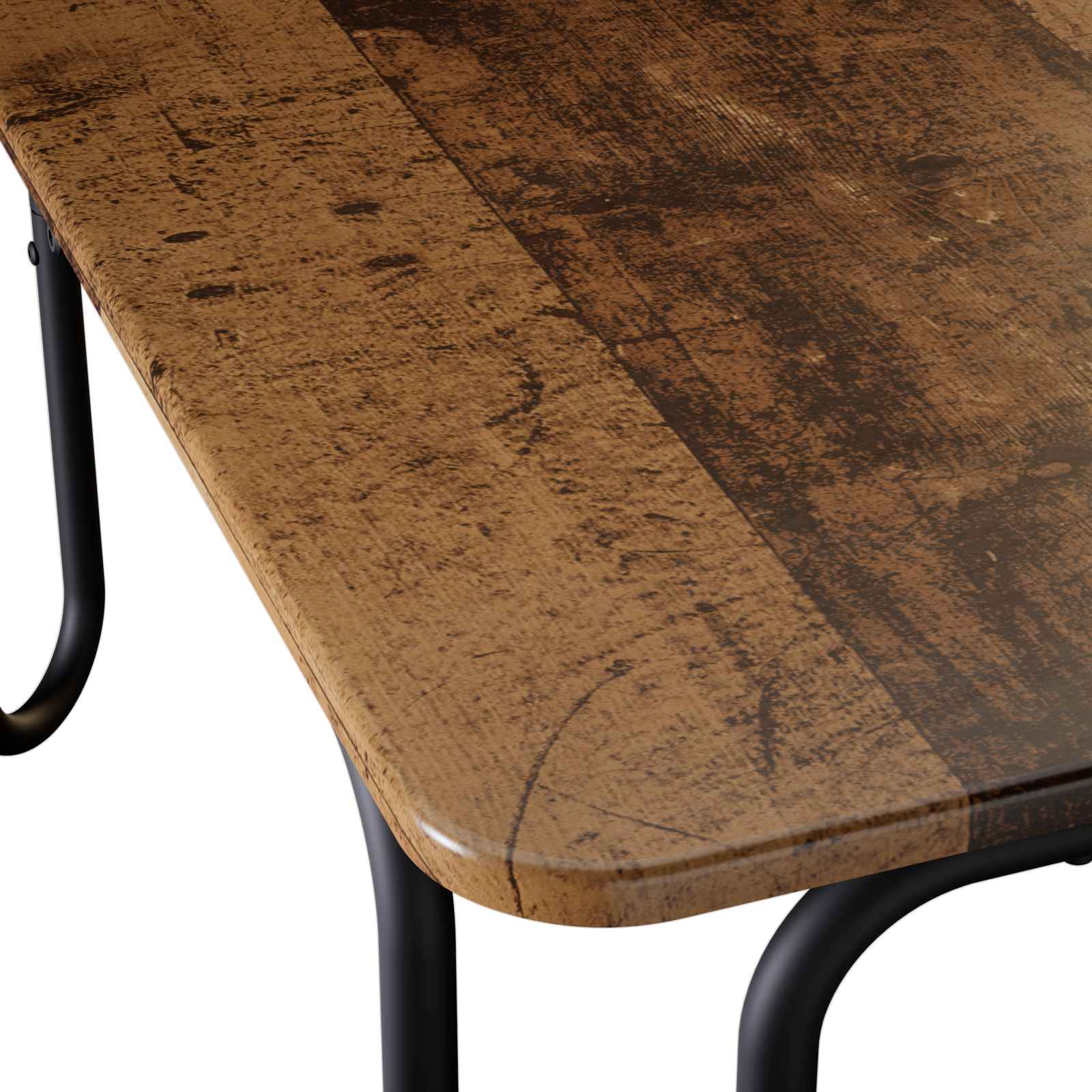 Tavolino da salotto Legno antico 100 x 100 x 45 cm | homemem39