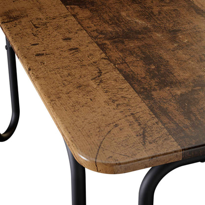 Tavolino da salotto Legno antico 100 x 100 x 45 cm | homemem39