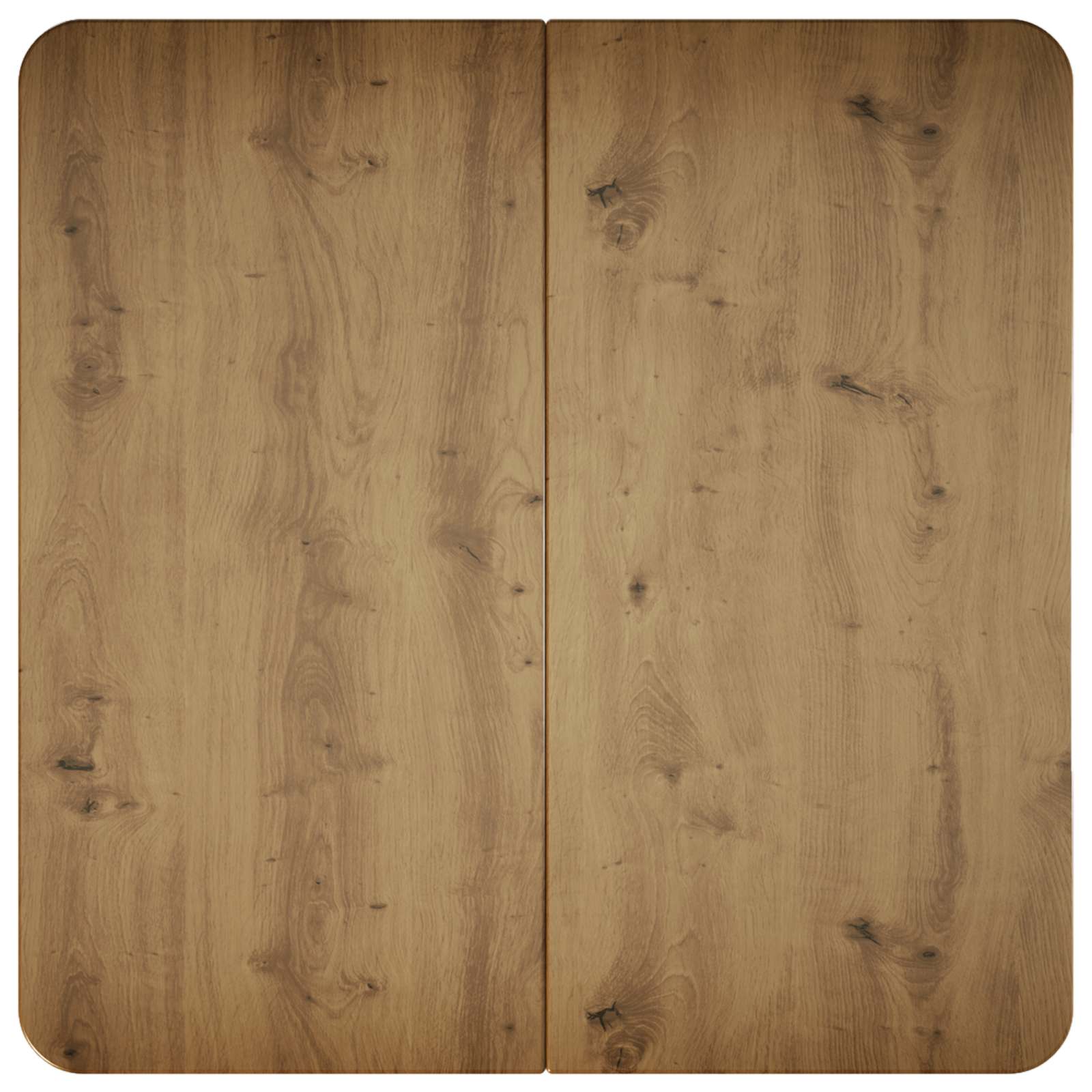 Tavolino da salotto Rovere Artigianale 100 x 100 x 45 cm | homemem39