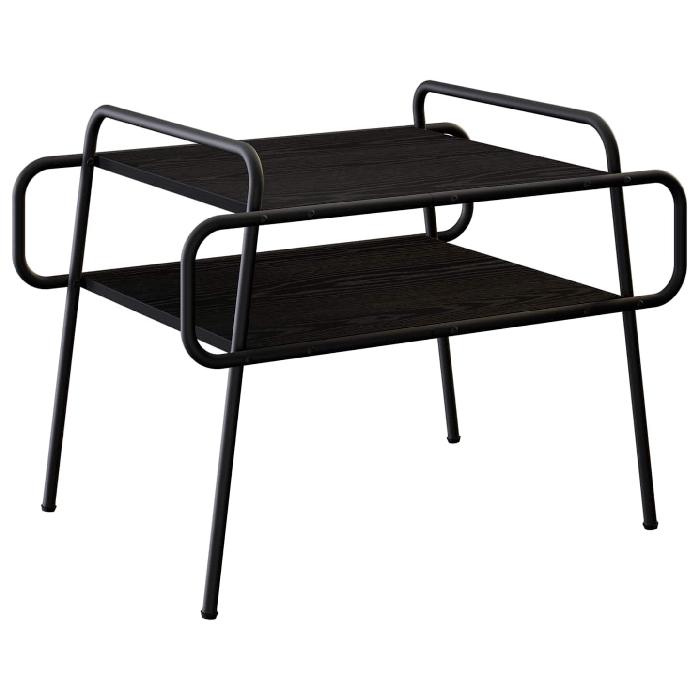 Tavolino da salotto Rovere Nero 70 x 50 x 51 cm | homemem39
