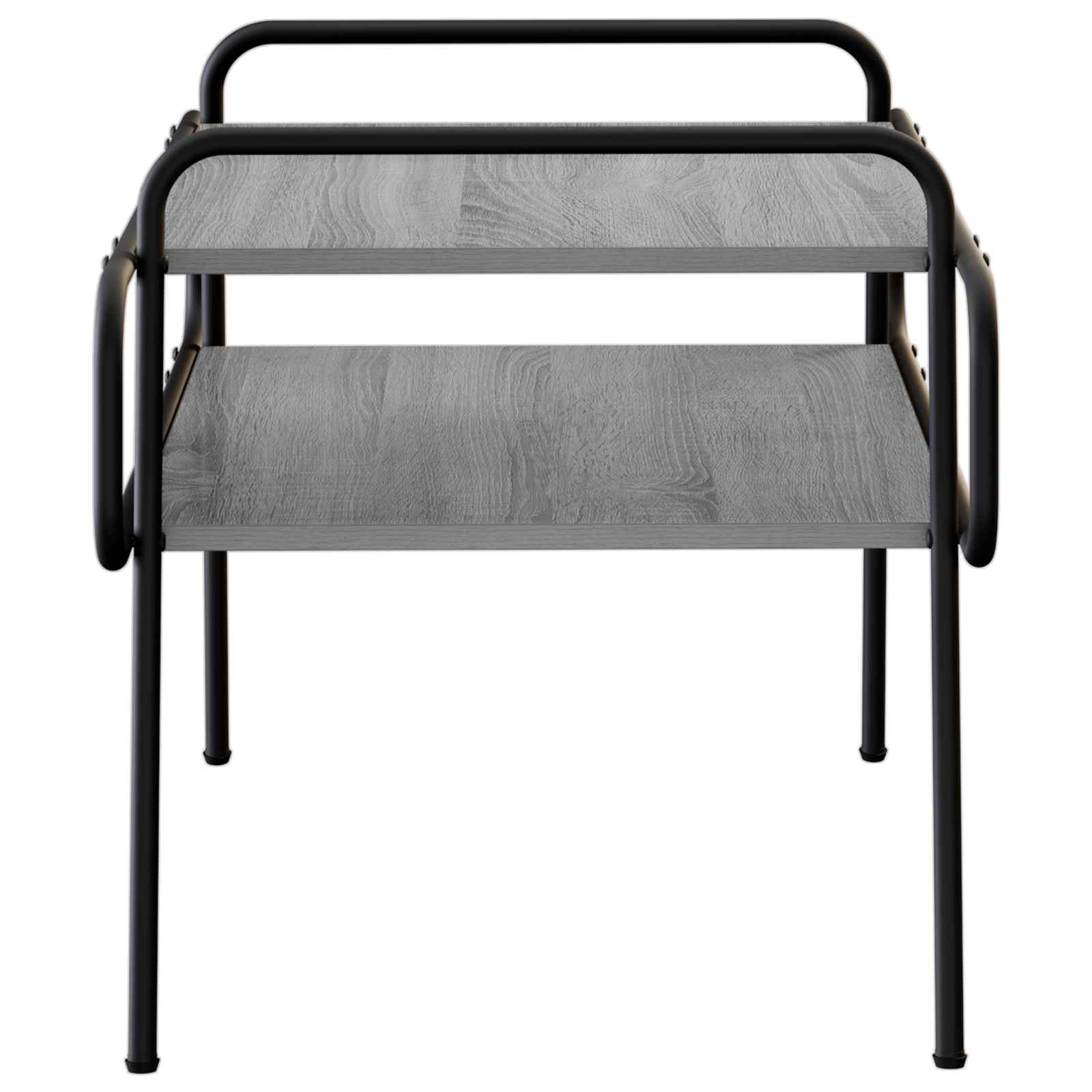 Tavolino da salotto Sonoma grigio 70 x 50 x 51 cm | homemem39