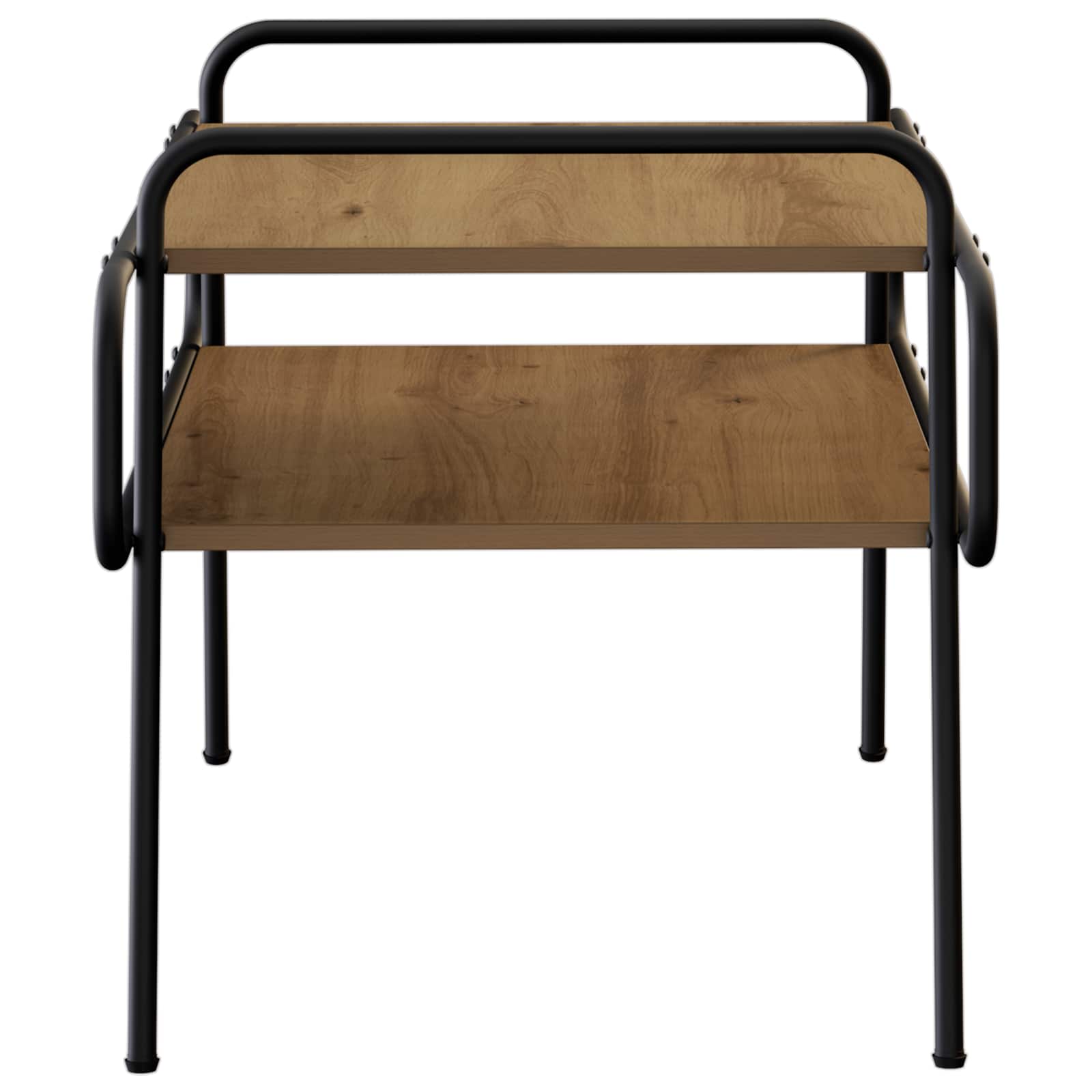 Tavolino da salotto Rovere Artigianale 70 x 50 x 51 cm | homemem39