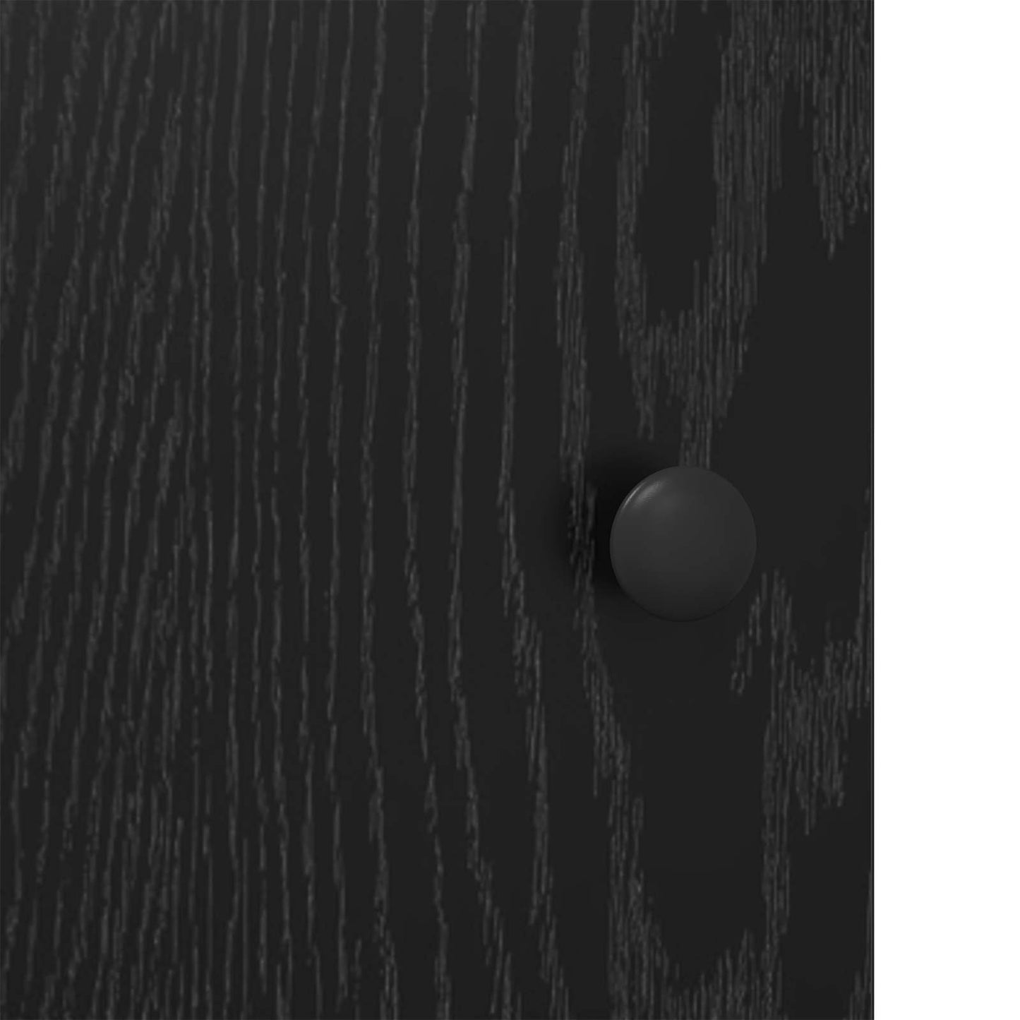 Armadio da Notte 2 pz Rovere Nero Legno ingegnerizzato | homemem39