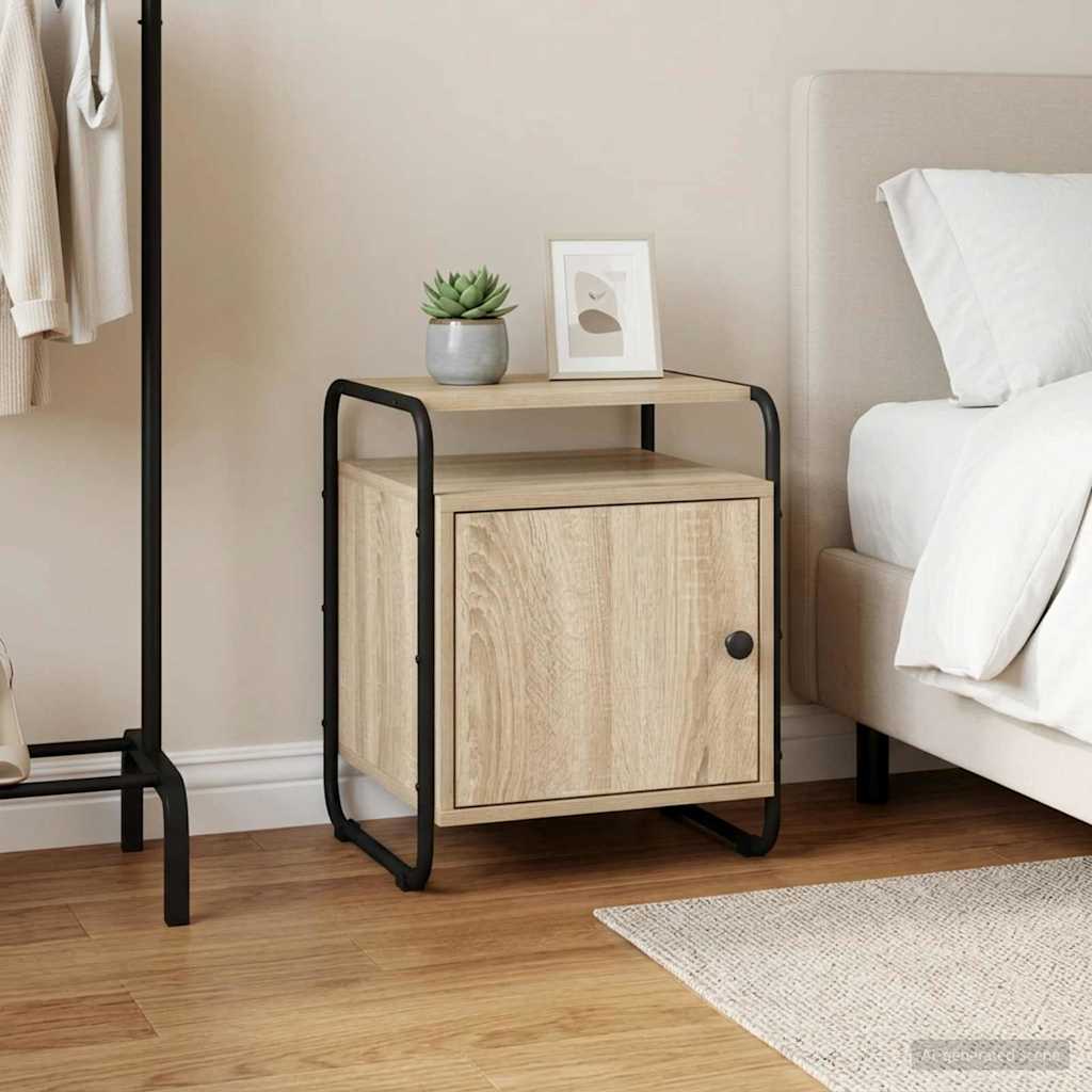 Armadio da Notte Rovere Sonoma Legno ingegnerizzato | homemem39
