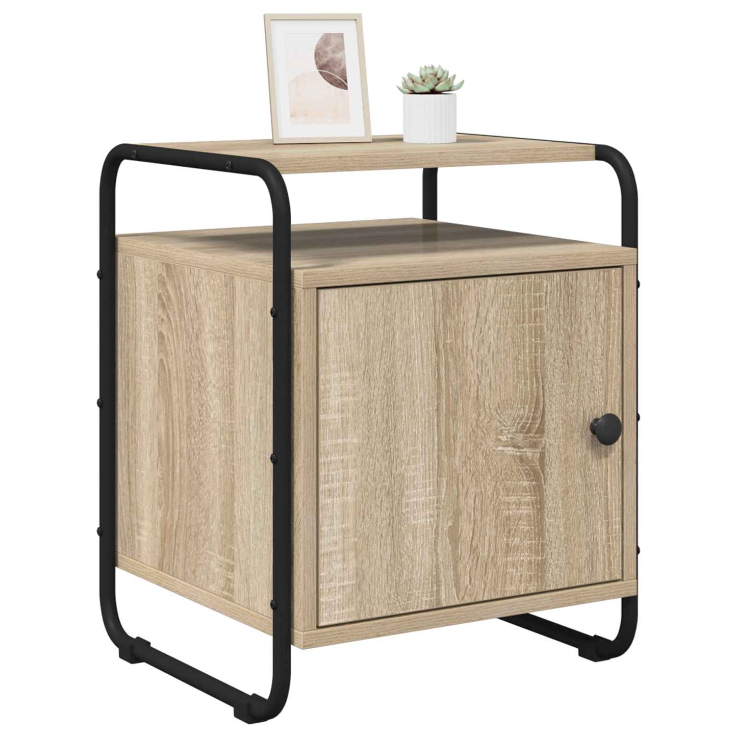 Armadio da Notte Rovere Sonoma Legno ingegnerizzato | homemem39