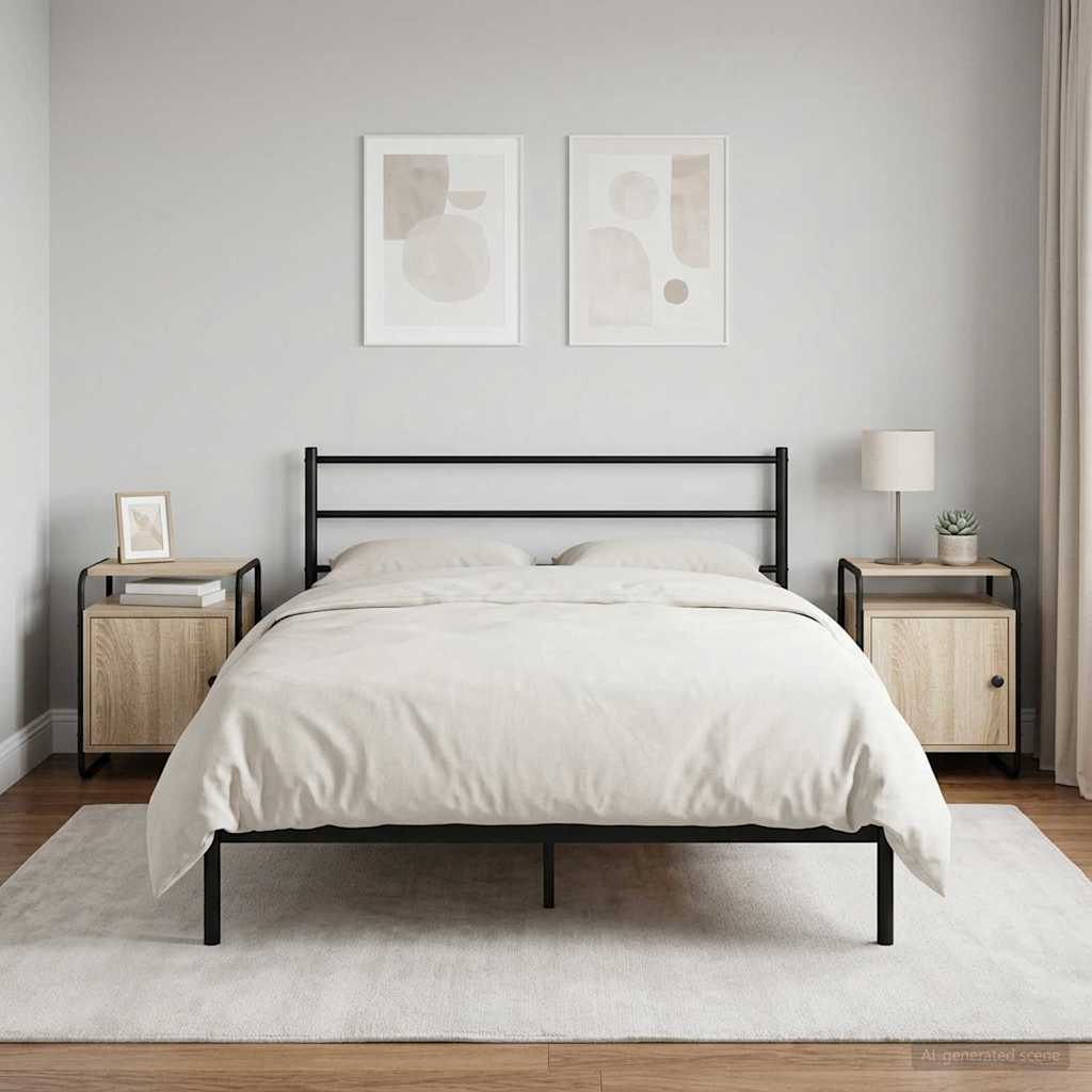 Armadio da Notte 2 pz Rovere Sonoma Legno ingegnerizzato | homemem39
