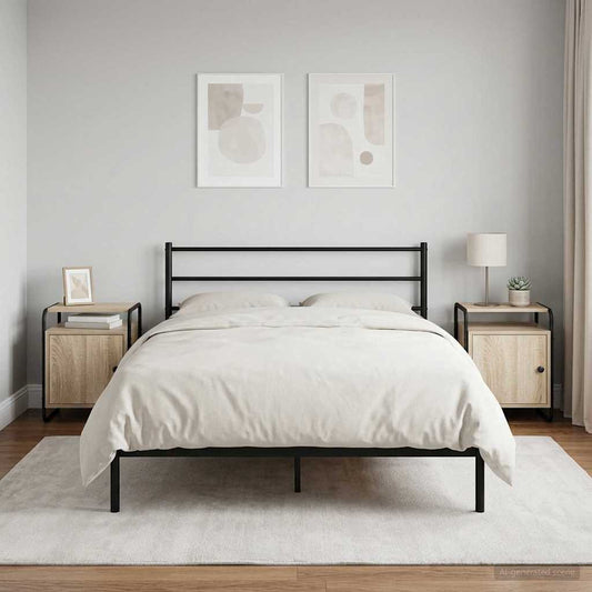 Armadio da Notte 2 pz Rovere Sonoma Legno ingegnerizzato | homemem39