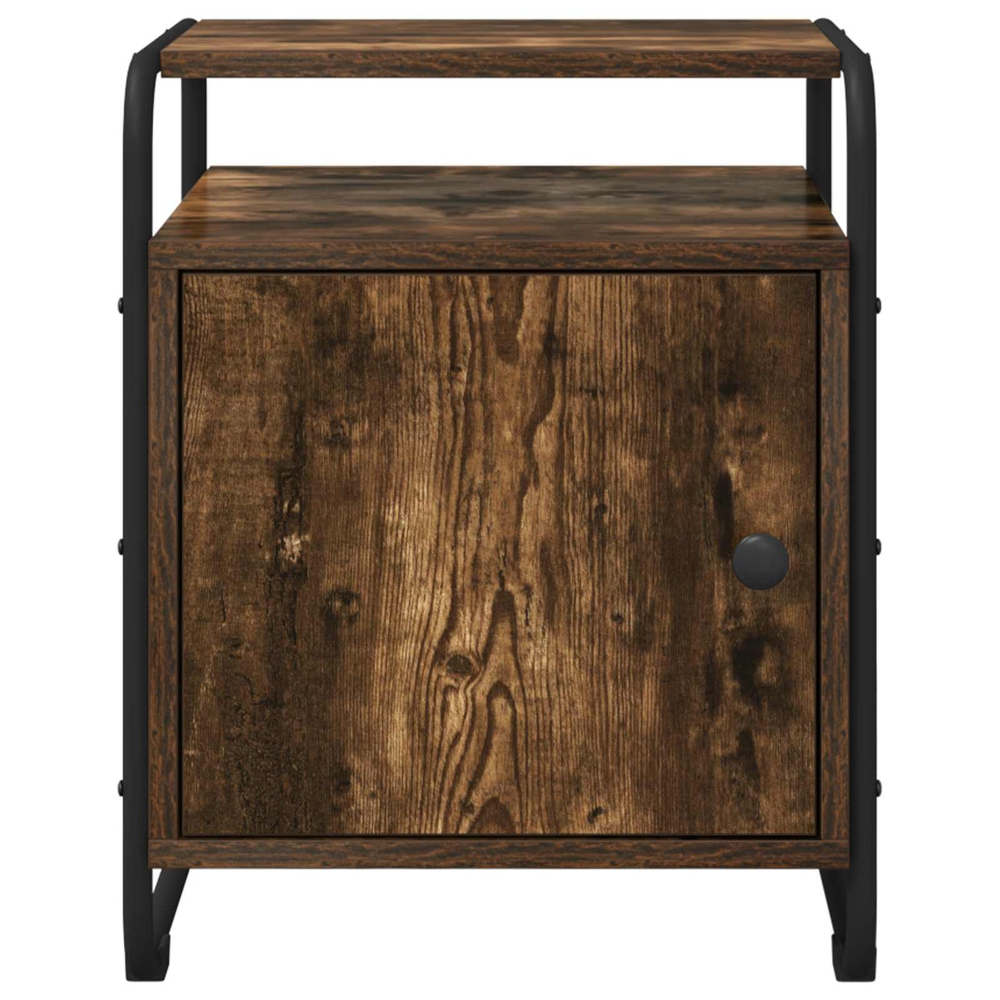 Armadio da Notte Rovere Fumo Legno ingegnerizzato | homemem39