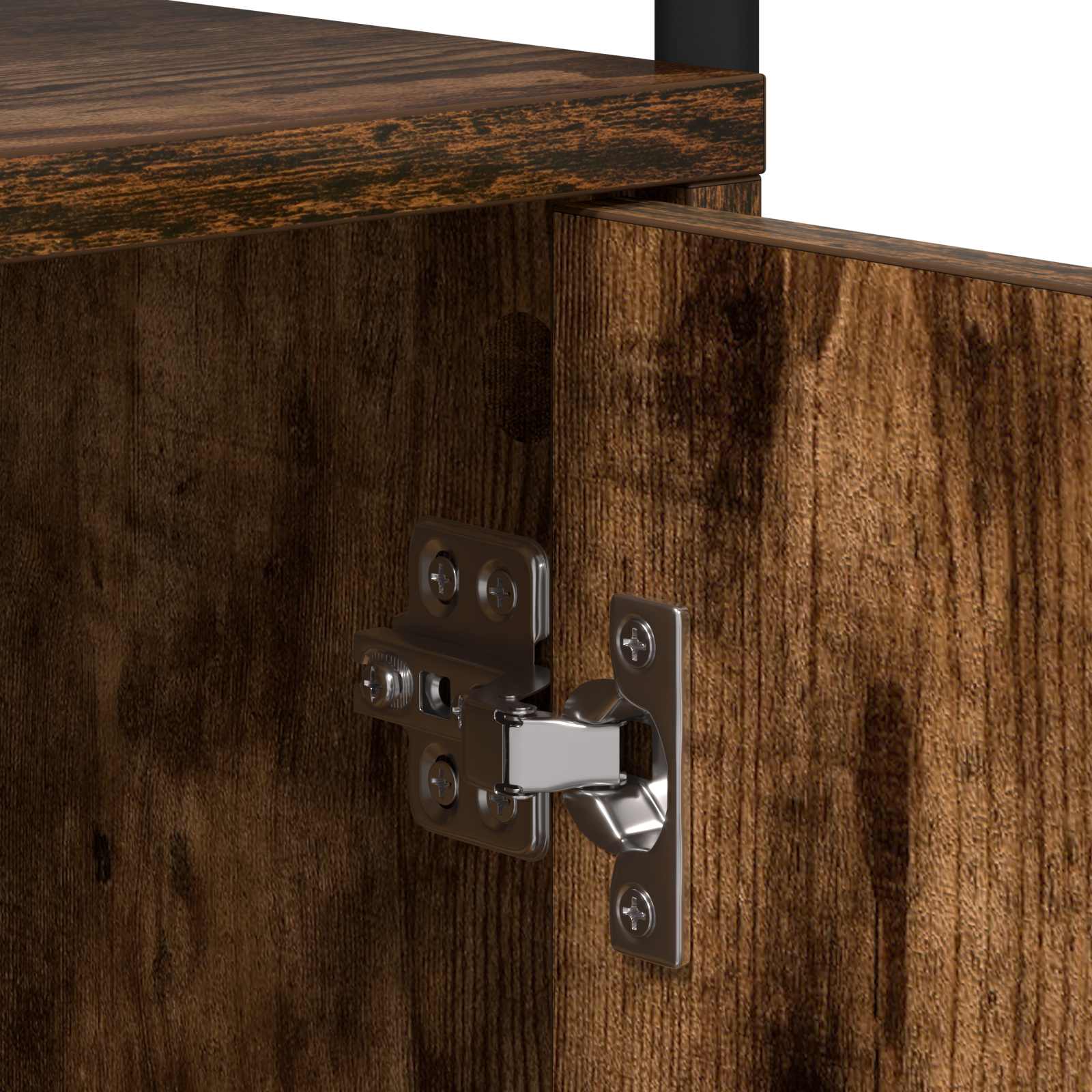 Armadio da Notte 2 pz Rovere Fumo Legno ingegnerizzato | homemem39