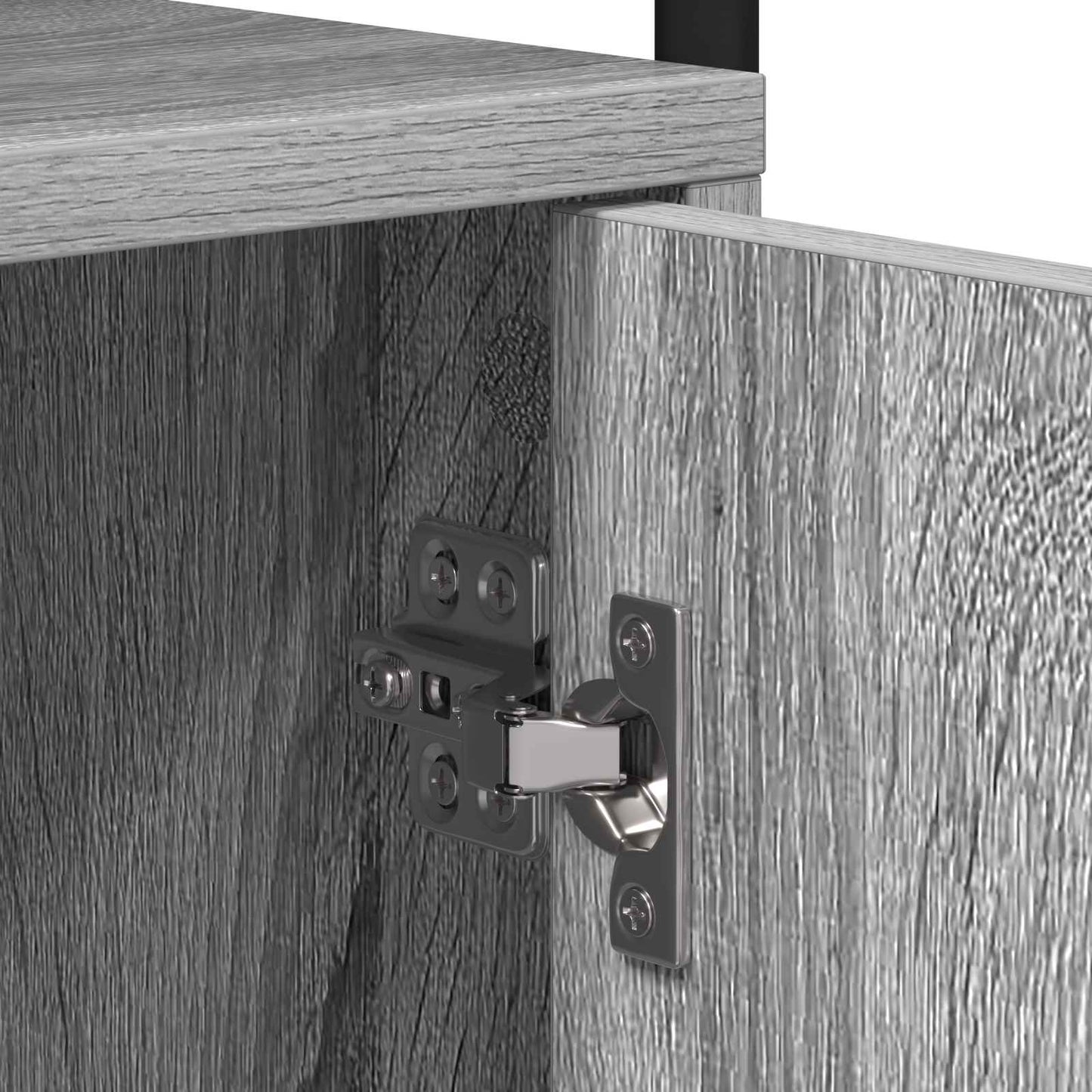 Armadio da Notte Sonoma grigio Legno ingegnerizzato