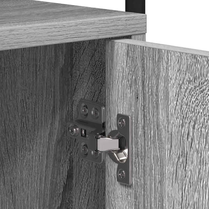 Armadio da Notte Sonoma grigio Legno ingegnerizzato