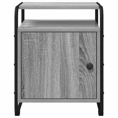 Armadio da Notte 2 pz Sonoma grigio Legno ingegnerizzato | homemem39