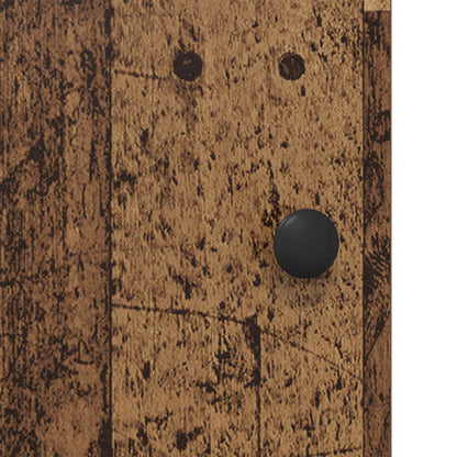 Armadio da Notte 2 pz Legno antico Legno ingegnerizzato | homemem39