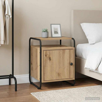 Armadio da Notte Rovere Artigianale Legno ingegnerizzato | homemem39