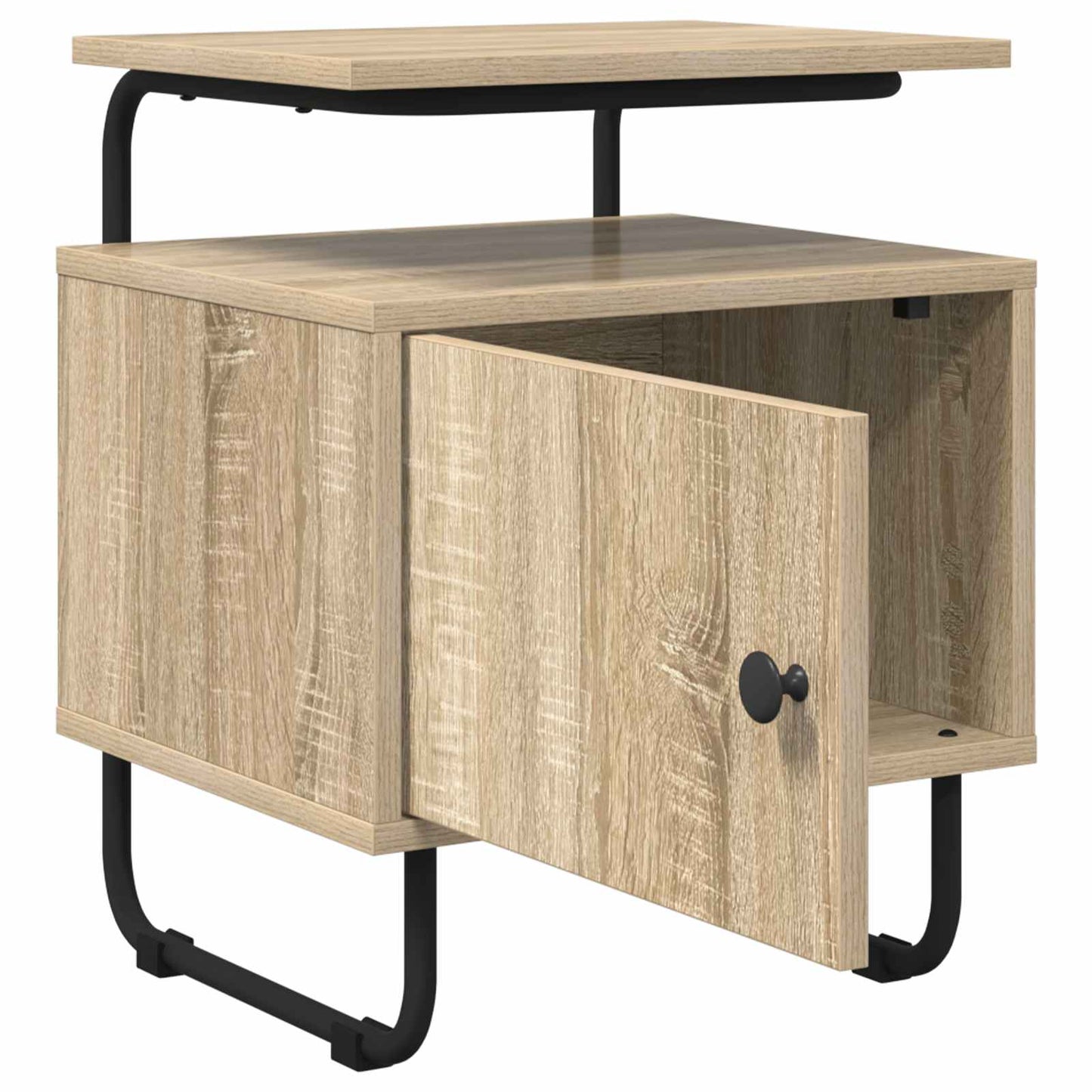 Armadio da Notte 2 pz Rovere Sonoma Legno ingegnerizzato | homemem39