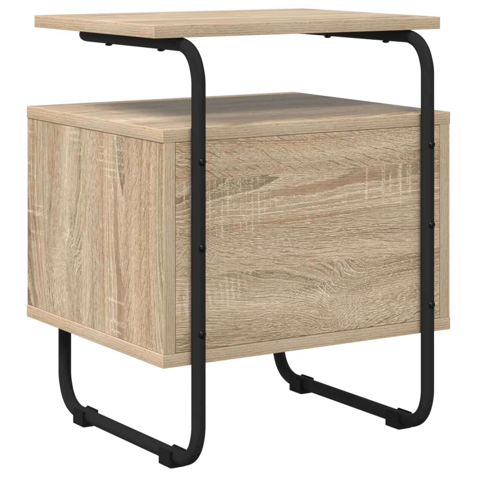 Armadio da Notte 2 pz Rovere Sonoma Legno ingegnerizzato | homemem39