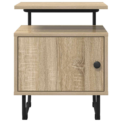 Armadio da Notte 2 pz Rovere Sonoma Legno ingegnerizzato | homemem39