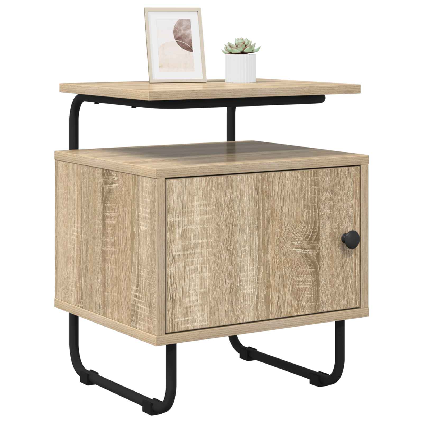 Armadio da Notte 2 pz Rovere Sonoma Legno ingegnerizzato | homemem39