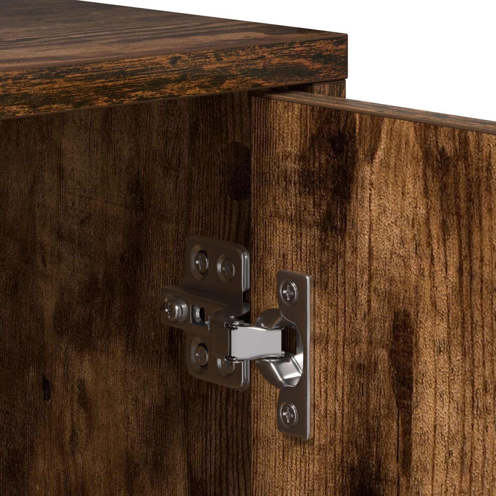Armadio da Notte 2 pz Rovere Fumo Legno ingegnerizzato | homemem39