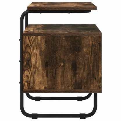 Armadio da Notte 2 pz Rovere Fumo Legno ingegnerizzato | homemem39