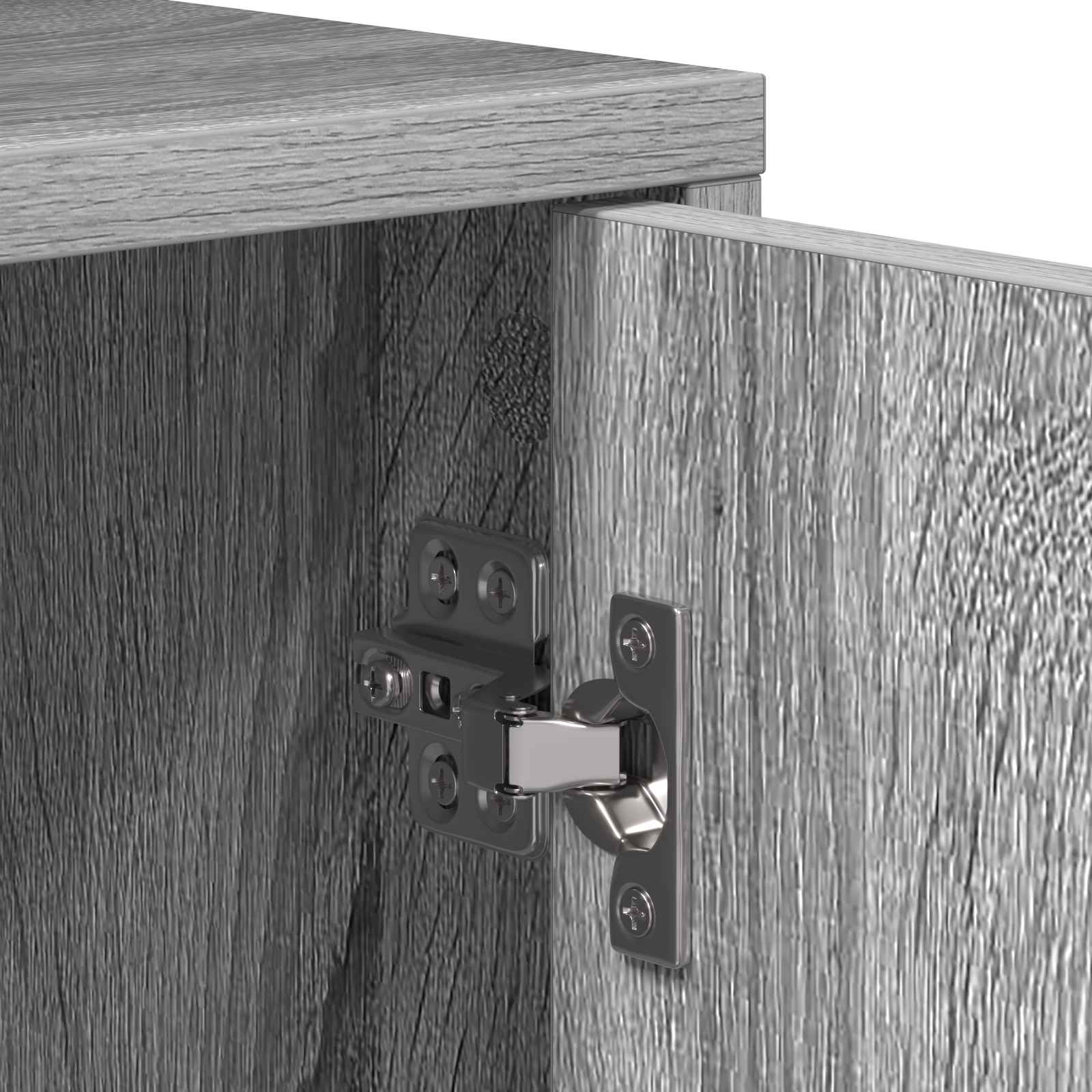 Armadio da Notte 2 pz Sonoma grigio Legno ingegnerizzato | homemem39