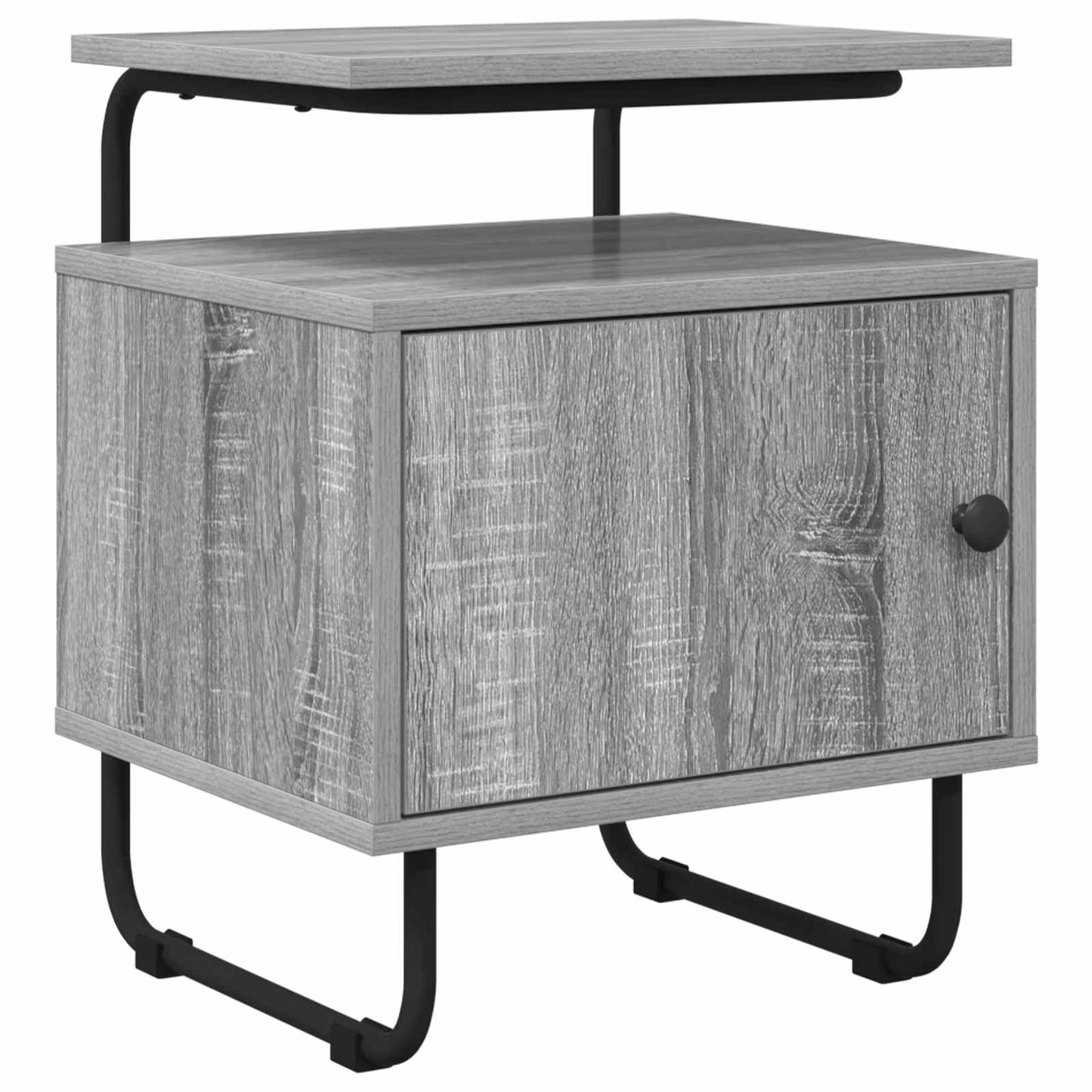 Armadio da Notte 2 pz Sonoma grigio Legno ingegnerizzato | homemem39