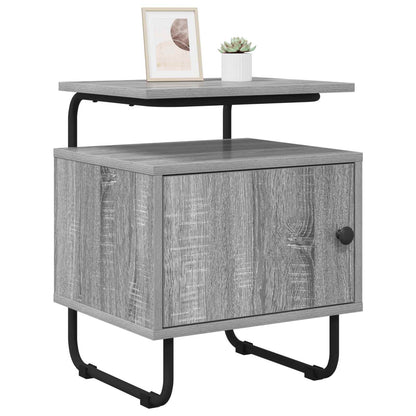 Armadio da Notte 2 pz Sonoma grigio Legno ingegnerizzato | homemem39