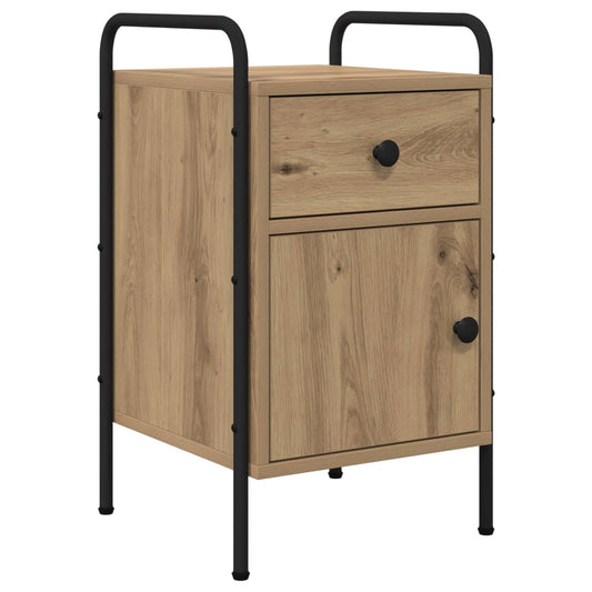 Armadio da Notte Rovere Artigianale 35 x 36,5 x 61 cm | homemem39