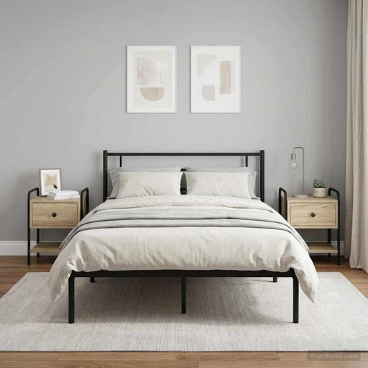 Armadio da Notte 2 pz Rovere Sonoma 35 x 36,5 x 47 cm | homemem39