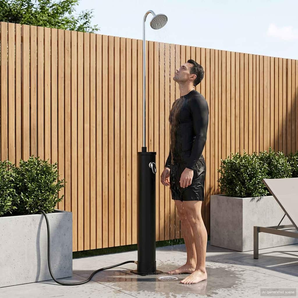 Doccia Solare con Testa Doccia 20 l PVC, ABS, Lega di zinco | homemem39