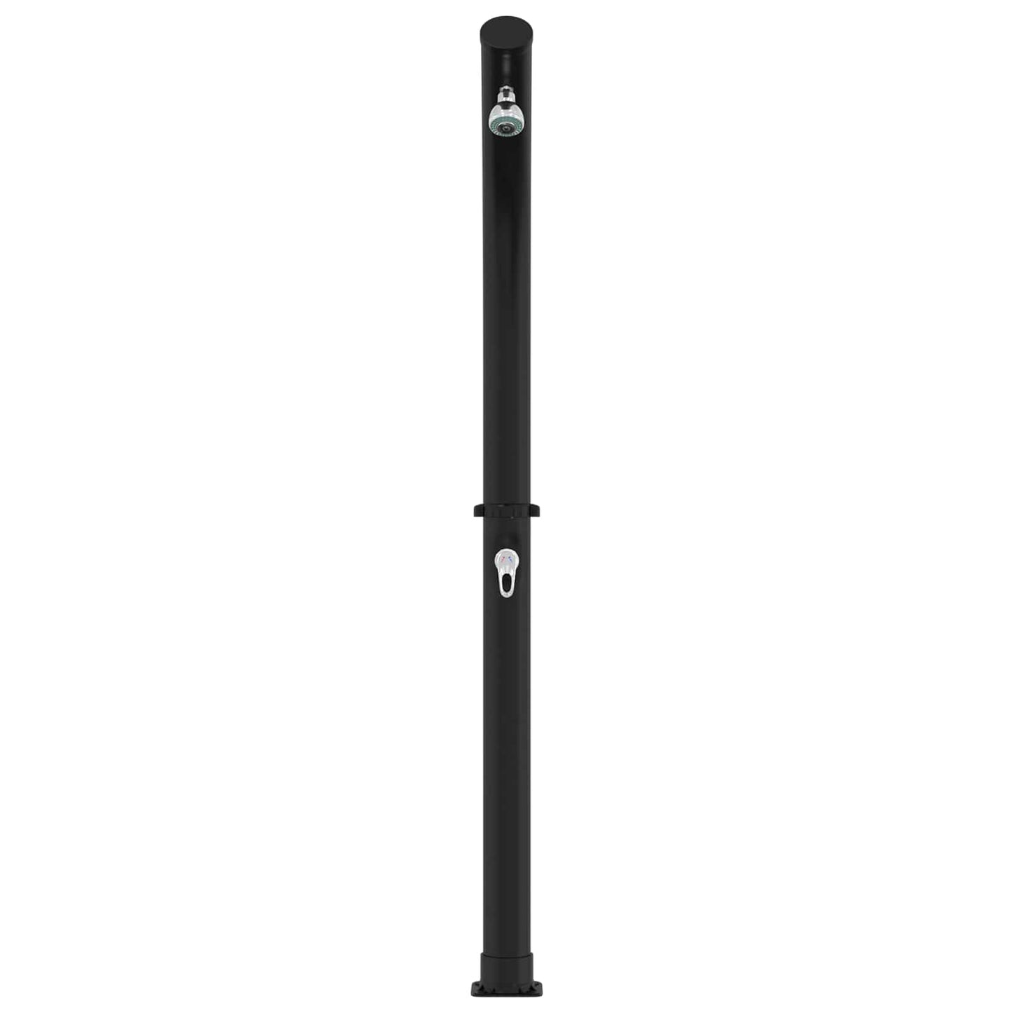 Doccia Solare con Doccetta 20 l PVC, ABS, Lega di zinco Nero | homemem39
