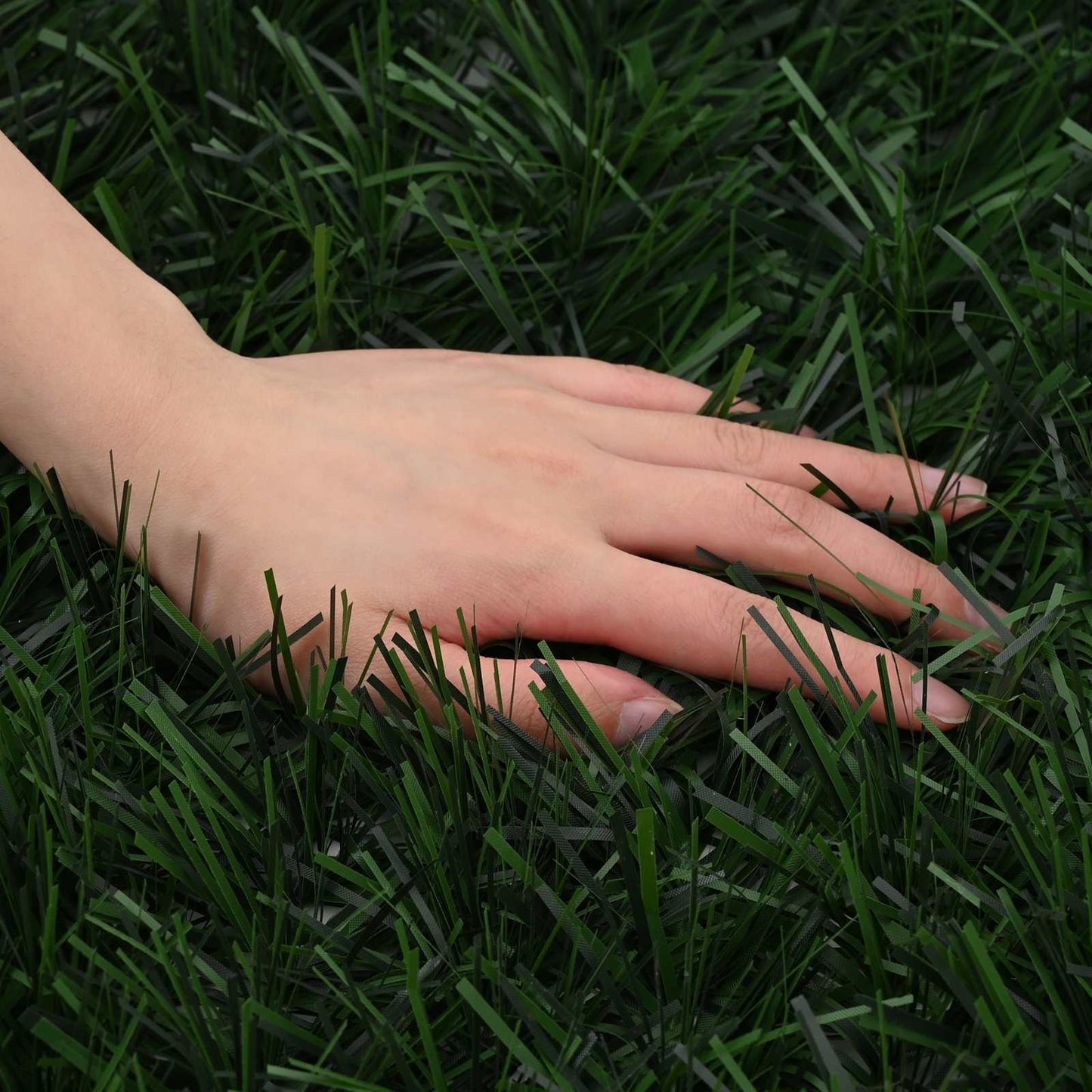 Recinzione Artificiale Verde Scuro 1 x 3 m PVC e Acciaio | homemem39