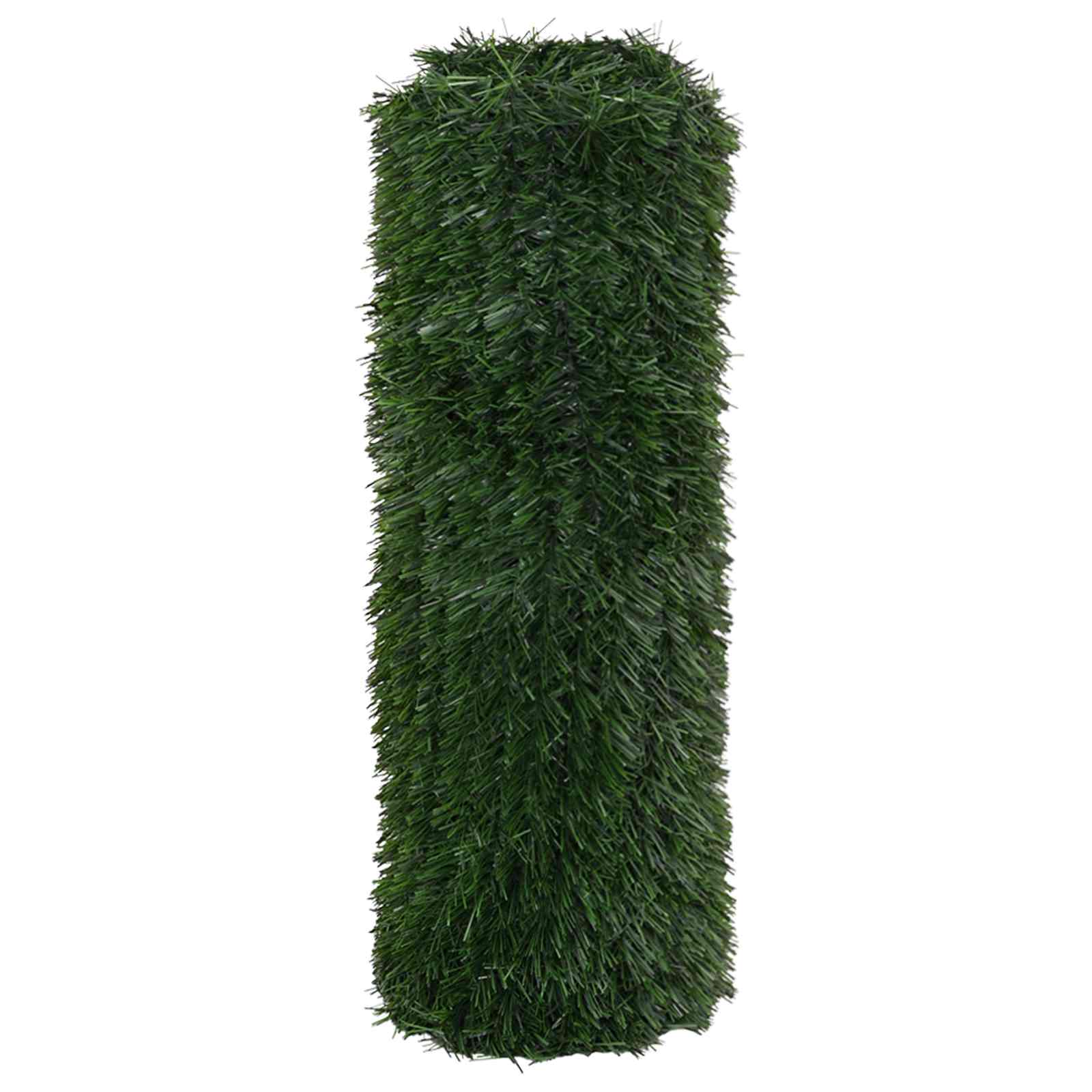 Recinzione Artificiale Verde Scuro 1 x 3 m PVC e Acciaio | homemem39
