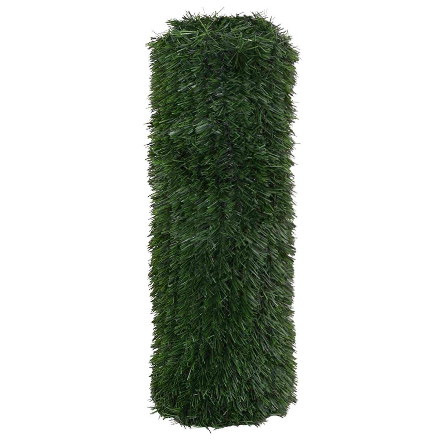 Recinzione Artificiale Verde Scuro 1 x 6 m PVC e Acciaio | homemem39