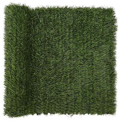 Recinzione Artificiale Verde chiaro 1 x 3 m PVC e Acciaio | homemem39