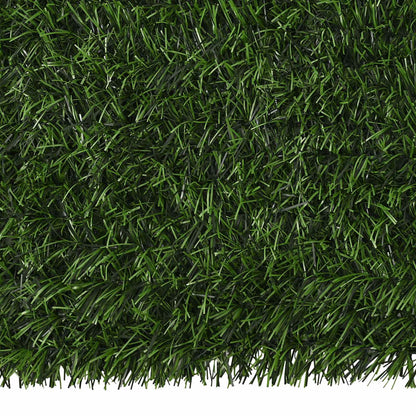 Recinzione Artificiale Verde chiaro 1,5 x 3 m PVC e Acciaio | homemem39