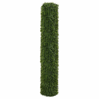 Recinzione Artificiale Verde chiaro 1,5 x 5 m PVC e Acciaio | homemem39