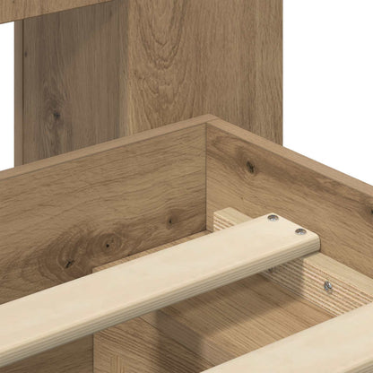 Telaio del letto con storage Rovere Artigianale 75 x 190 cm | homemem39