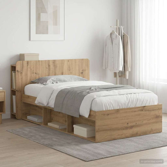 Telaio del letto con storage Rovere Artigianale 90 x 200 cm | homemem39