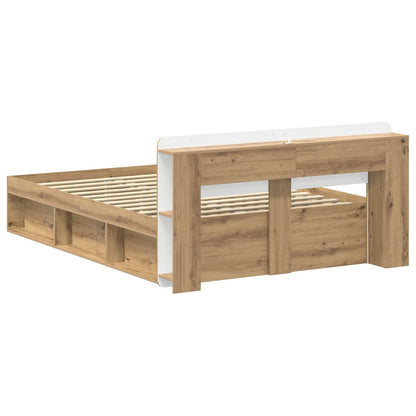 Telaio del letto con storage Rovere Artigianale 135 x 190 cm | homemem39