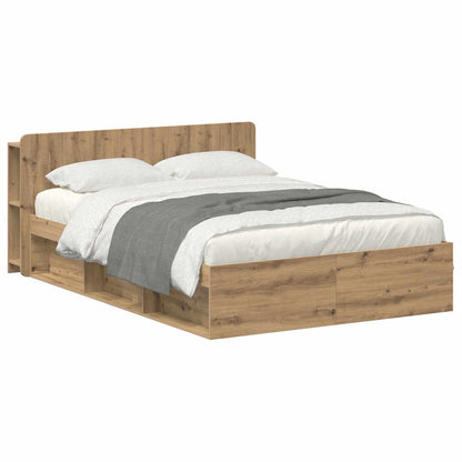 Telaio del letto con storage Rovere Artigianale 140 x 190 cm | homemem39