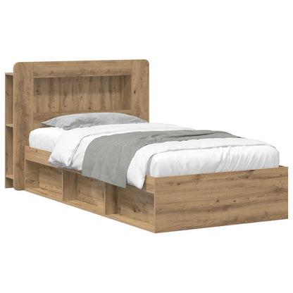 Telaio del letto con storage Rovere Artigianale 75 x 190 cm | homemem39