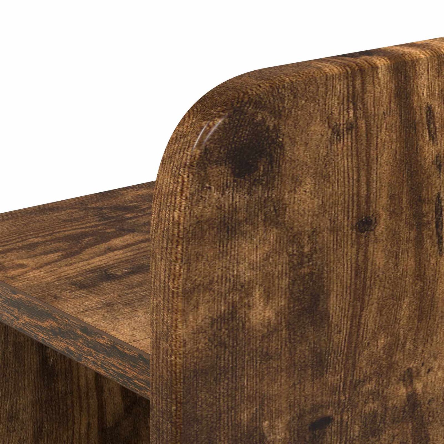 Telaio del letto con storage Rovere Fumo 100 x 200 cm | homemem39