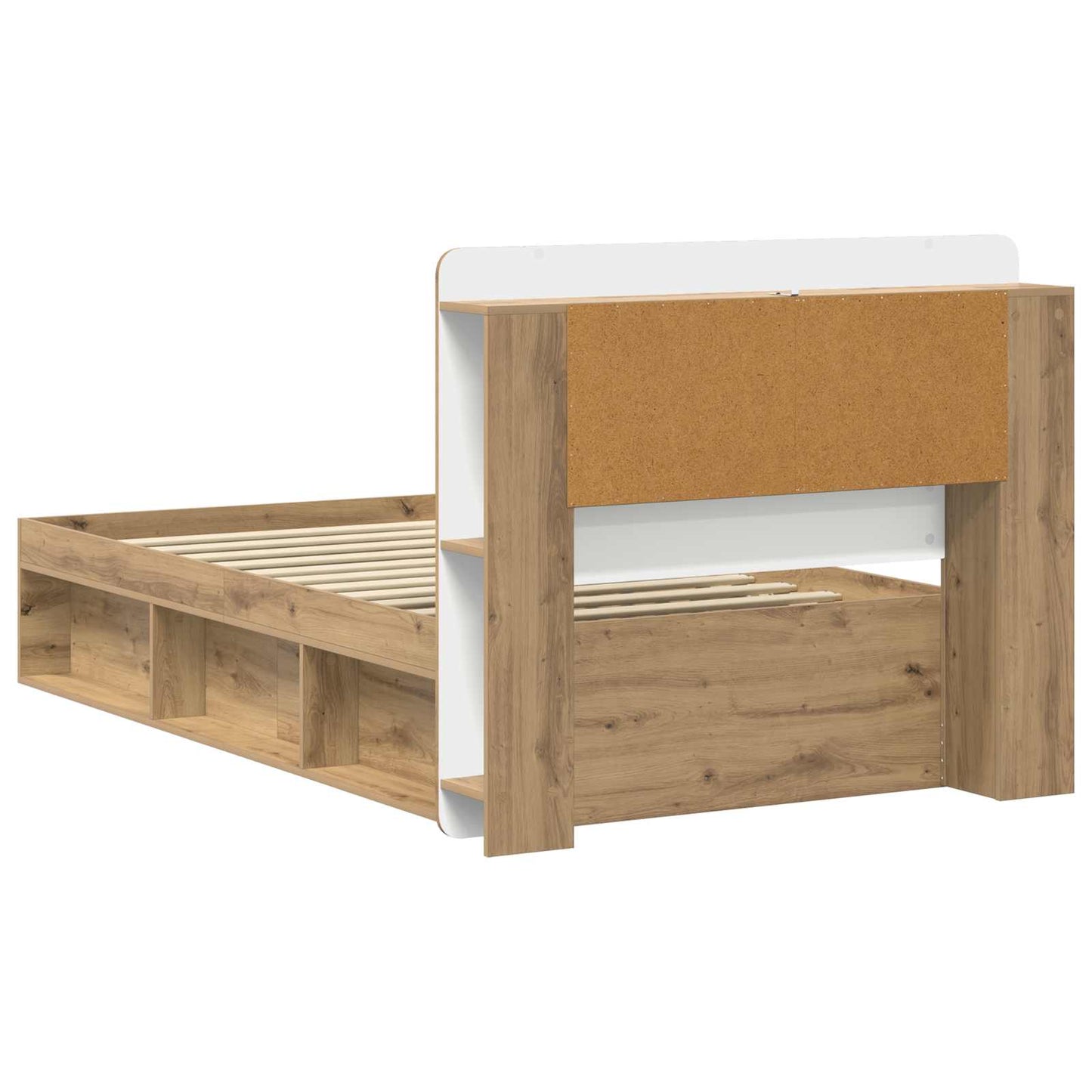 Telaio del letto con storage Rovere Artigianale 90 x 200 cm | homemem39