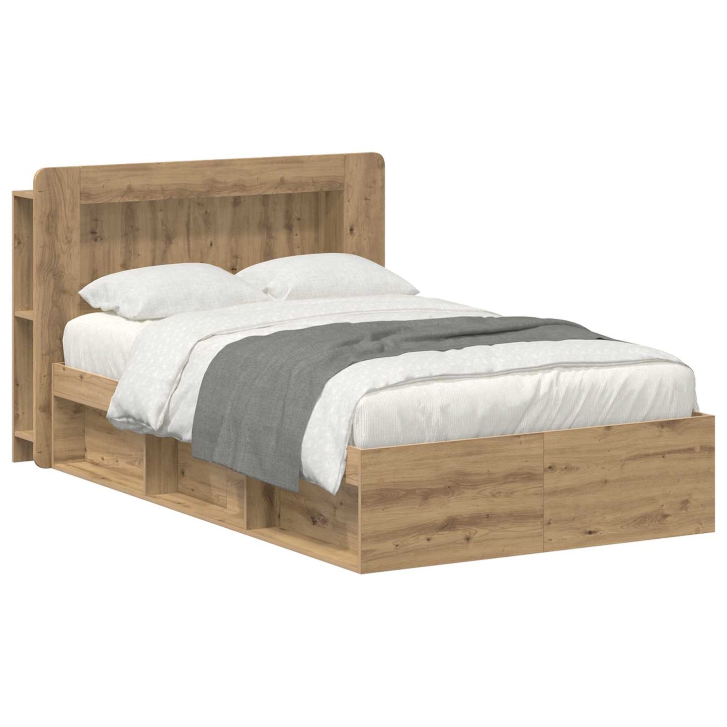 Telaio del letto con storage Rovere Artigianale 120 x 200 cm | homemem39