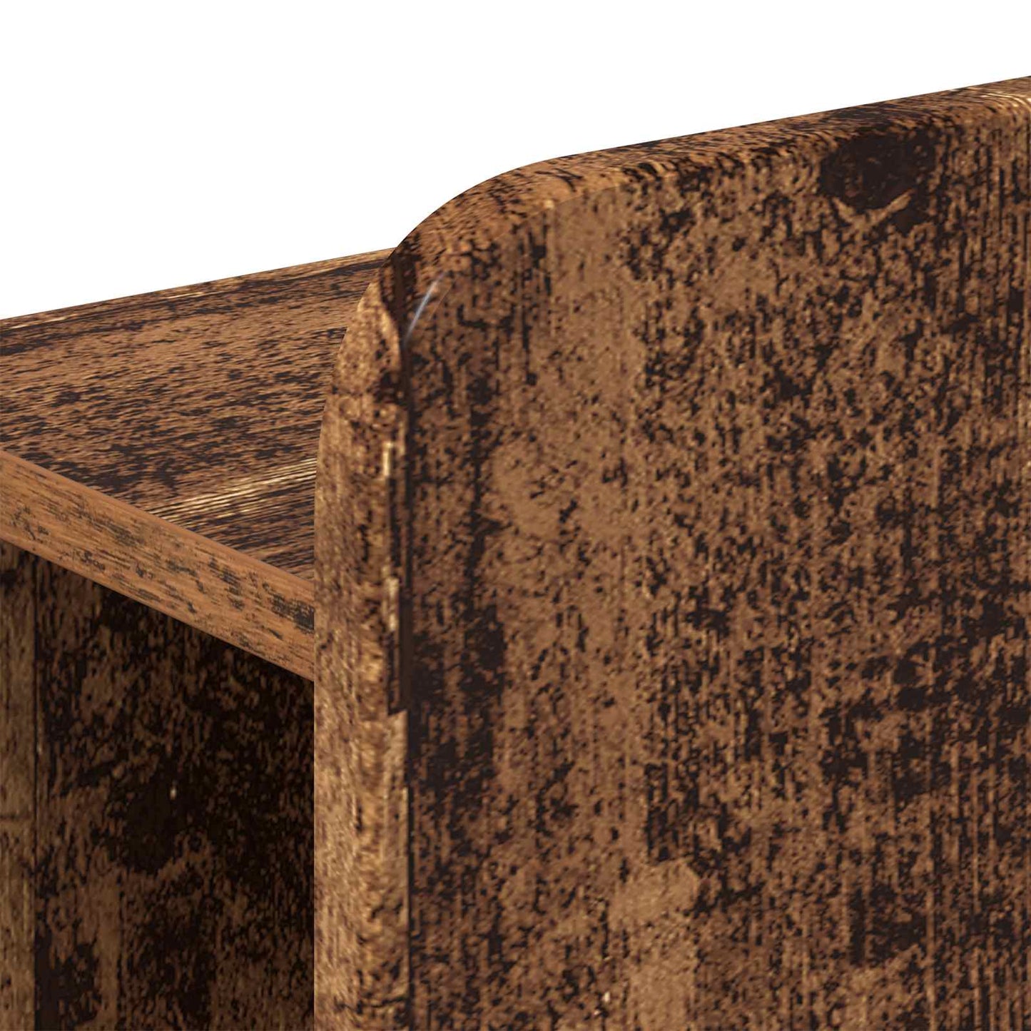 Telaio del letto con storage Legno antico 80 x 200 cm | homemem39