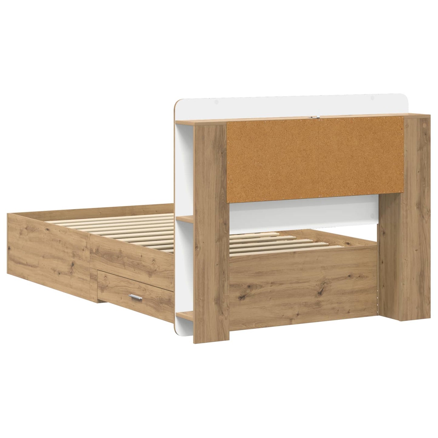 Telaio del letto con storage Rovere Artigianale 90 x 200 cm | homemem39